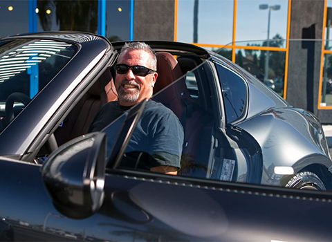 David Putter in his New 2017 Mazda MX-5 Miata
