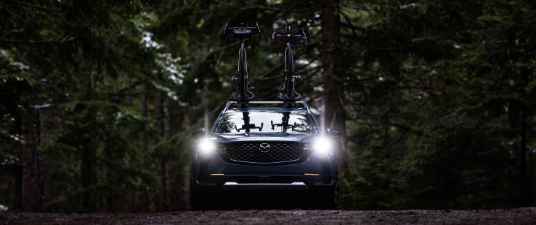 Mazda CX-50 with Bike Rack