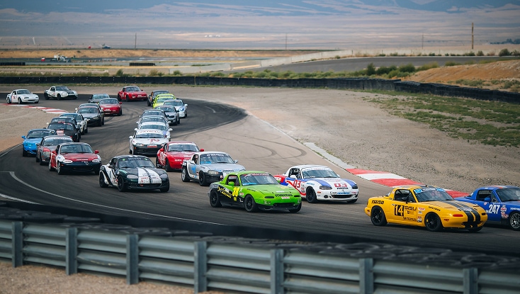Mazda MX-5 Race Cars at the MX-5 Cup