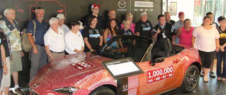 One-Millionth Miata Country-Wide Tour