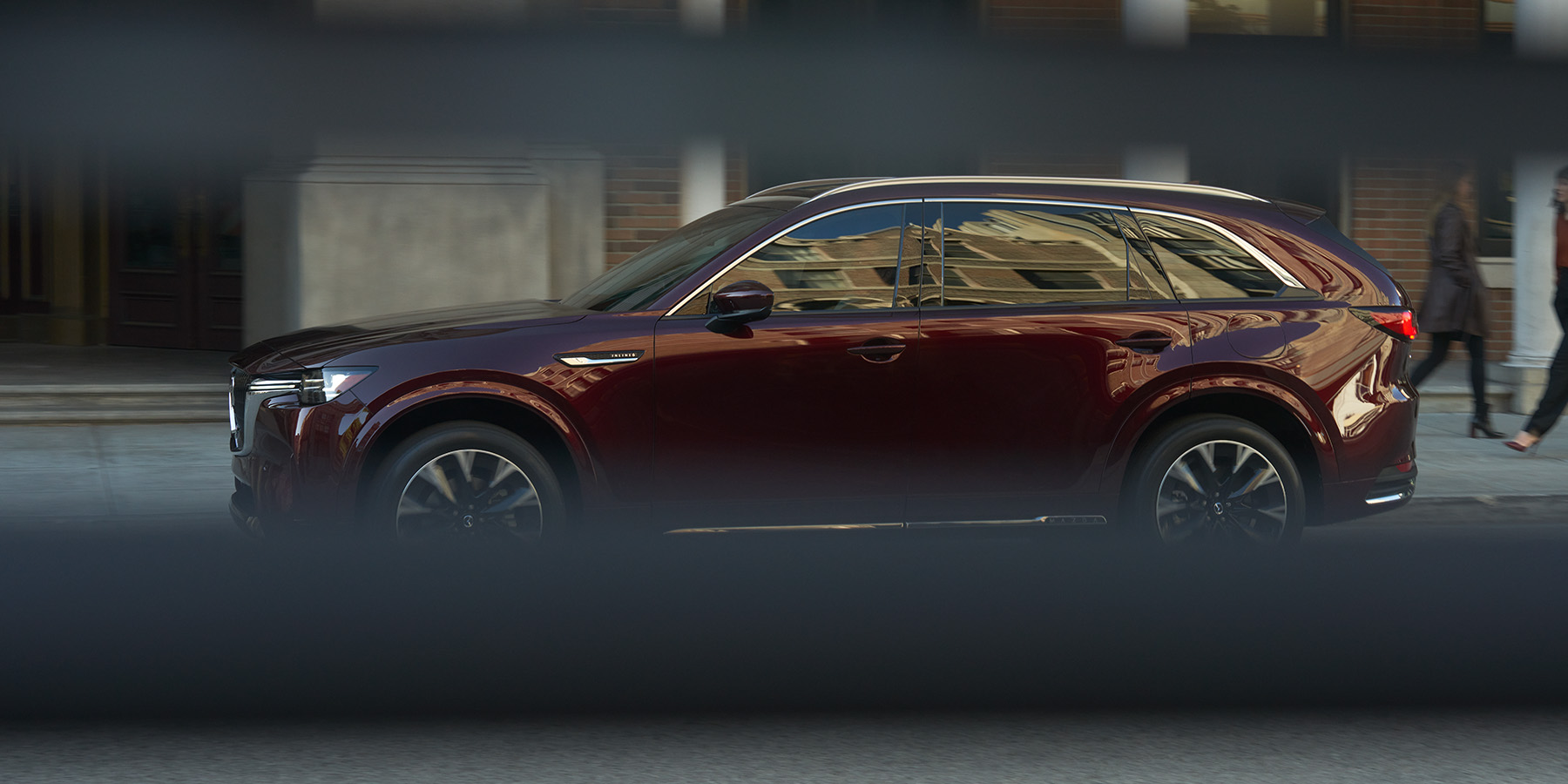 SUV Meaning: What Does SUV Stand For? – Mazda CX-90 Inline 6 Side View