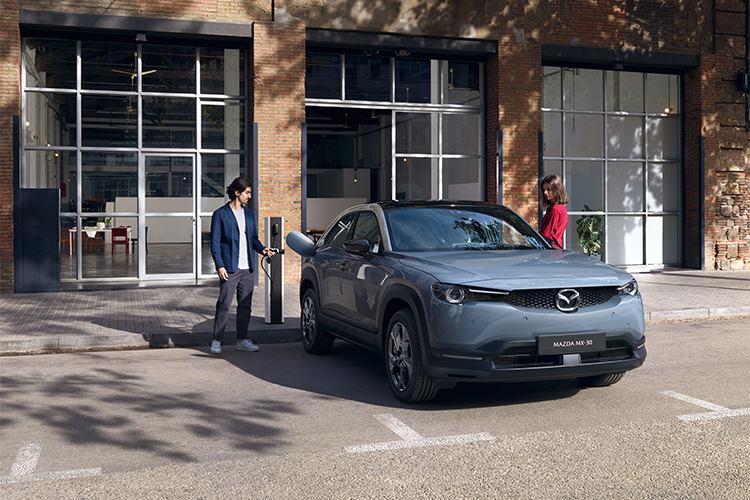 Where Can I Charge My Electric Car for Free? – Mazda MX-30