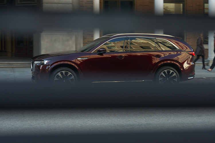 SUV Meaning: What Does SUV Stand For? – Mazda CX-90 Inline 6 Side View