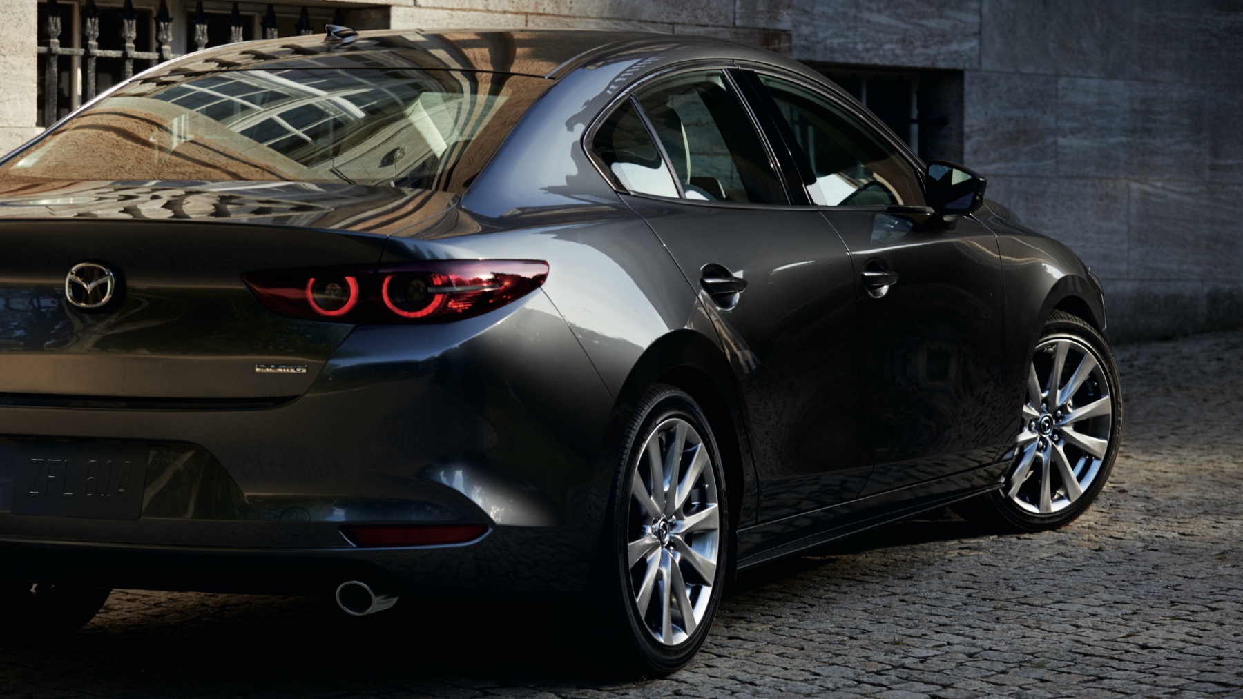 2021 Mazda 3 Sedan – back view