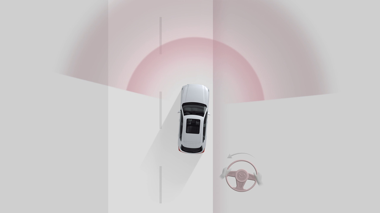Mazda CX-70 PHEV Safety – Road Keep Assist
