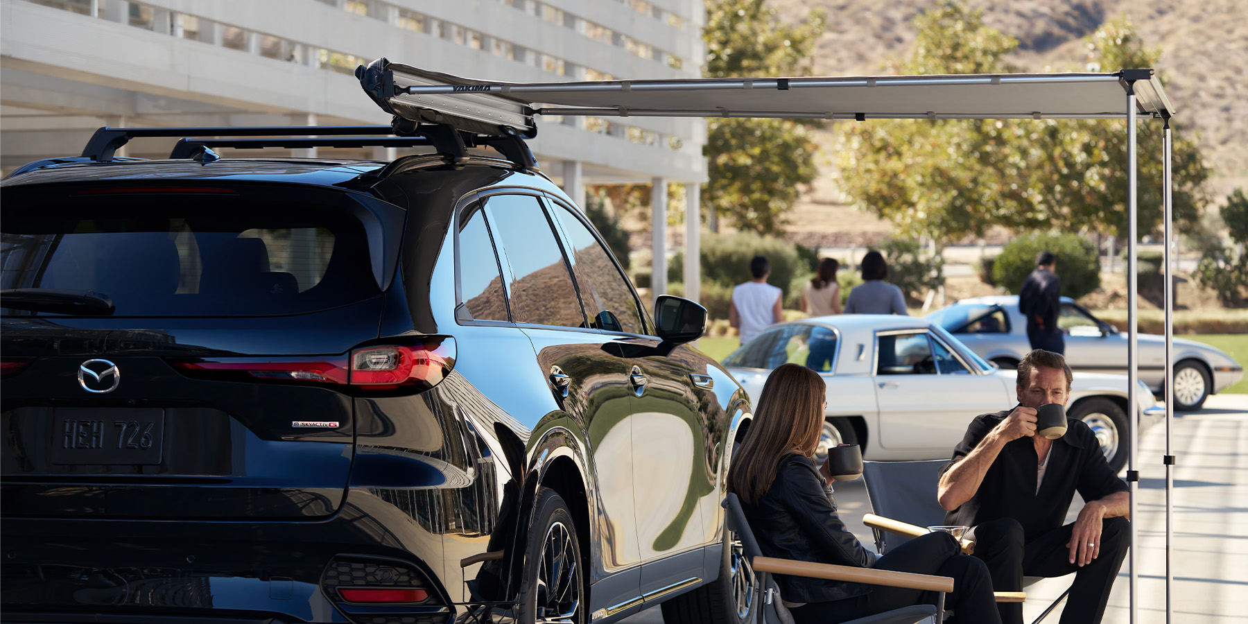 Mazda CX-70 PHEV Accessories – Rooftop Awning