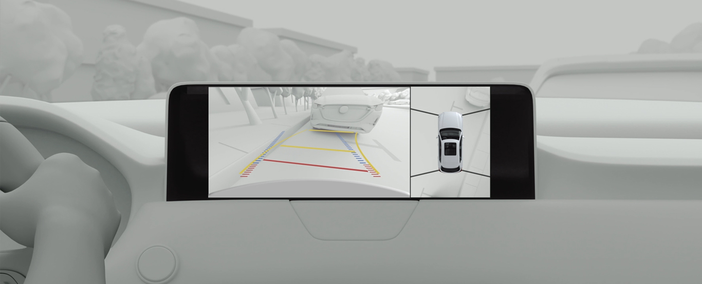 2025 Mazda 3 Sedan Safety –  360° View Monitor 