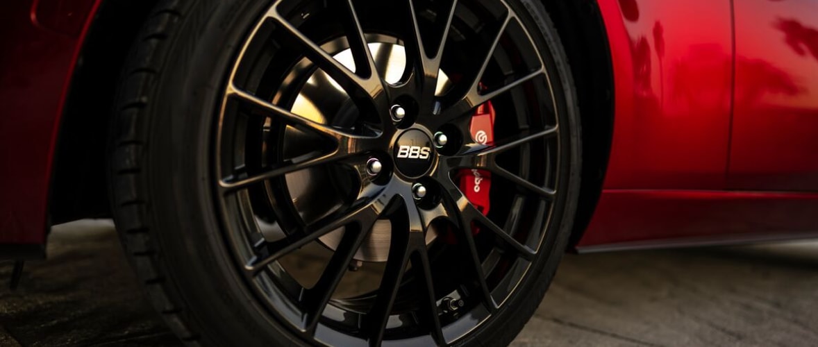 2025 Mazda MX-5 Miata – BBS Wheels in Dark Gunmetal Finish