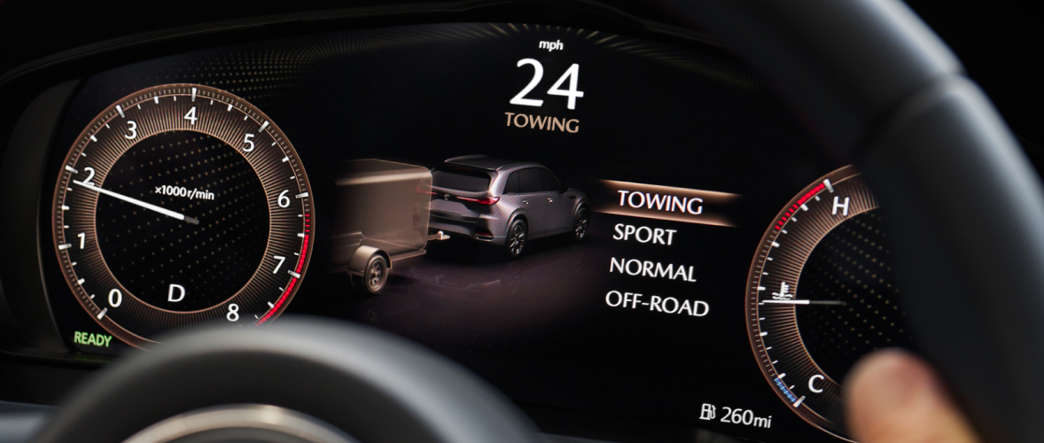 2026 Mazda CX-70 – Enhanced Towing Mode