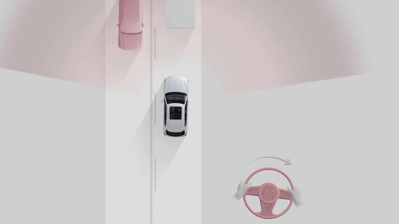 Mazda CX-70 Safety – Head-on Traffic Avoidance Assist