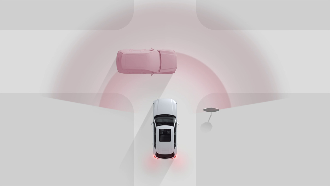 Mazda CX-70 Safety – Smart Brake Support - Front Crossing