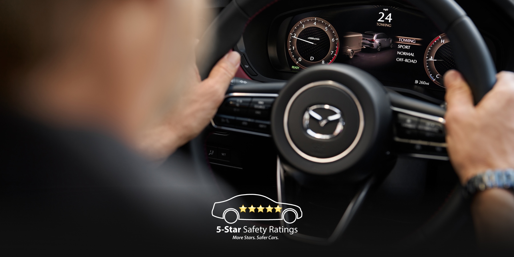 Mazda CX-70 Safety – 2025 NHTSA 5-Star Overall Safety Rating