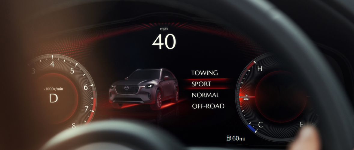 2026 Mazda CX-90 – Flexible Mi-Drive Technology