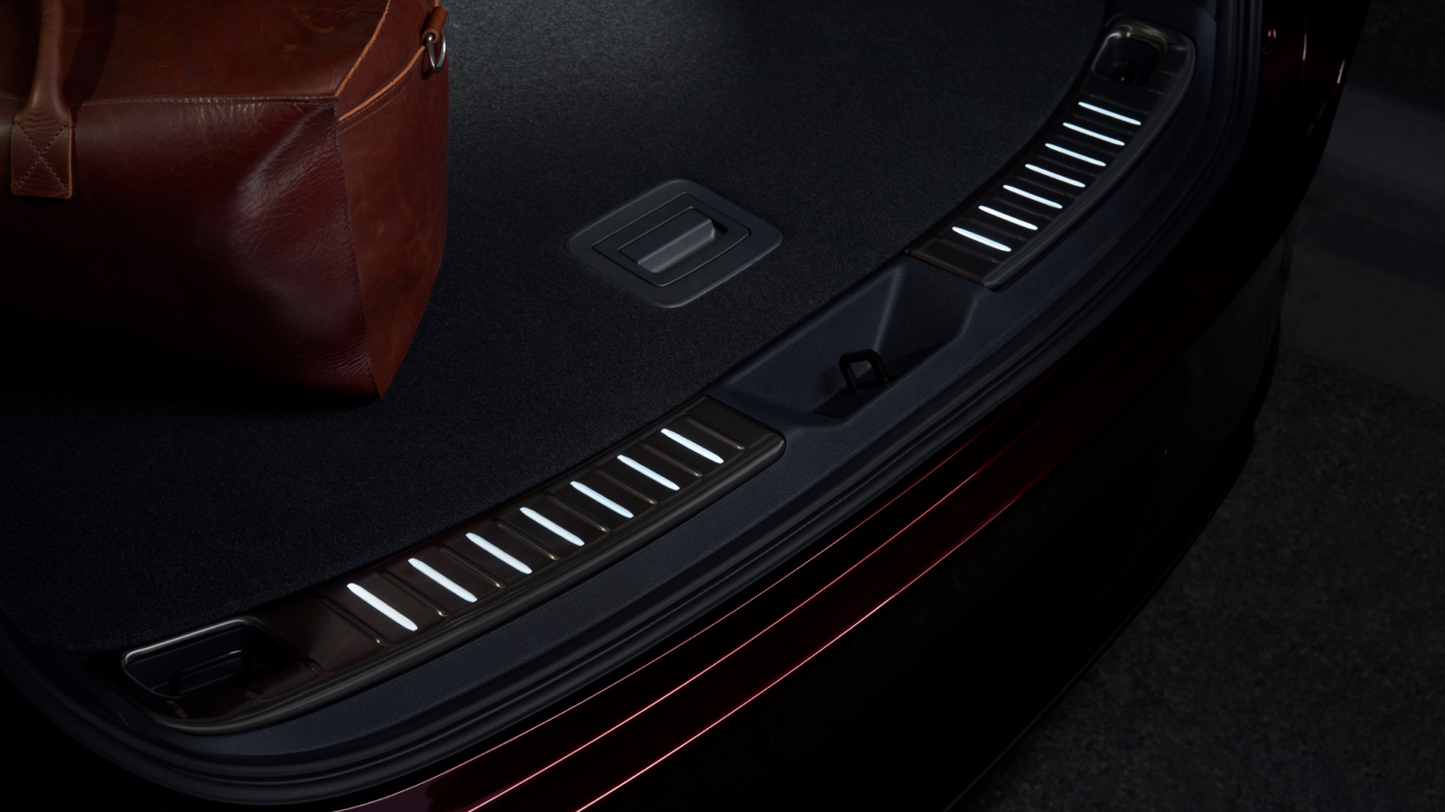 Mazda CX-90 Accessories – Illuminated Cargo Scuff Plate