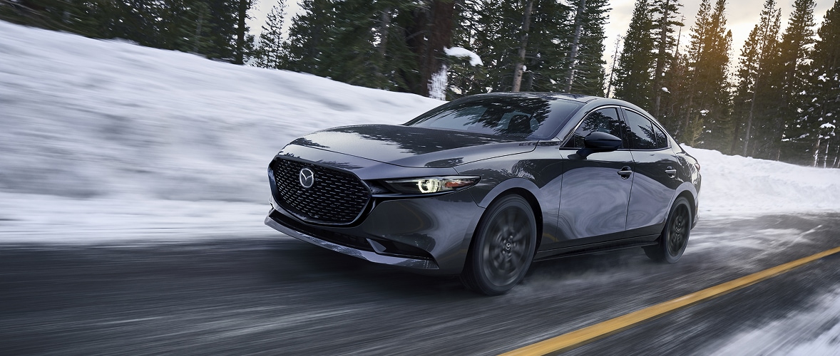 2026 Mazda 3 Sedan – Available i-Activ AWD®