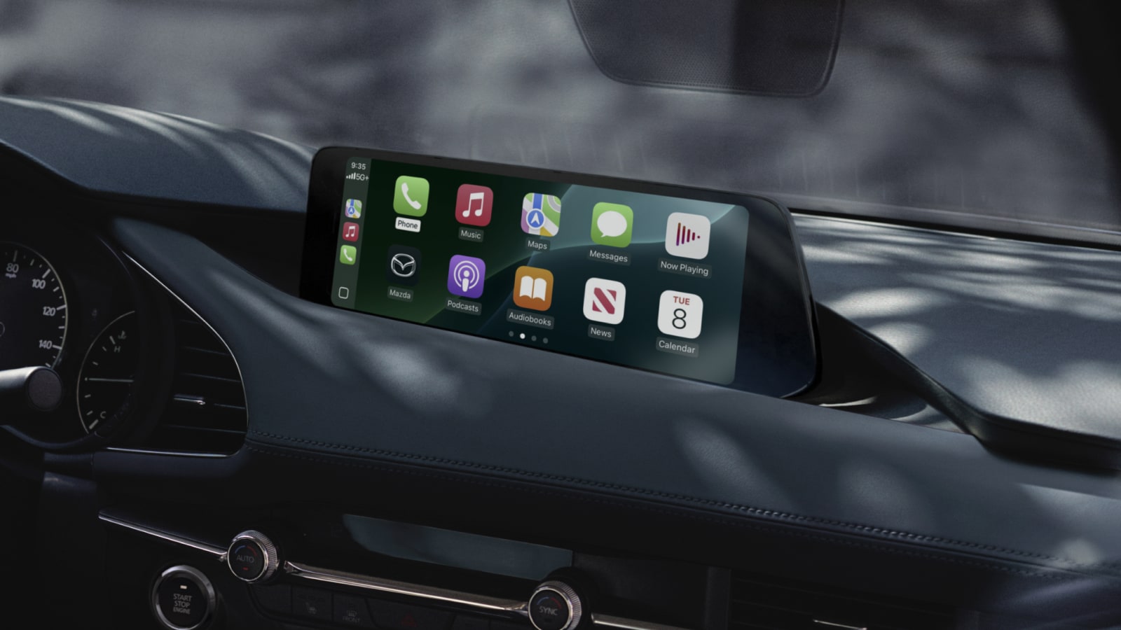 2026 Mazda 3 Sedan – Apple CarPlay® Integration