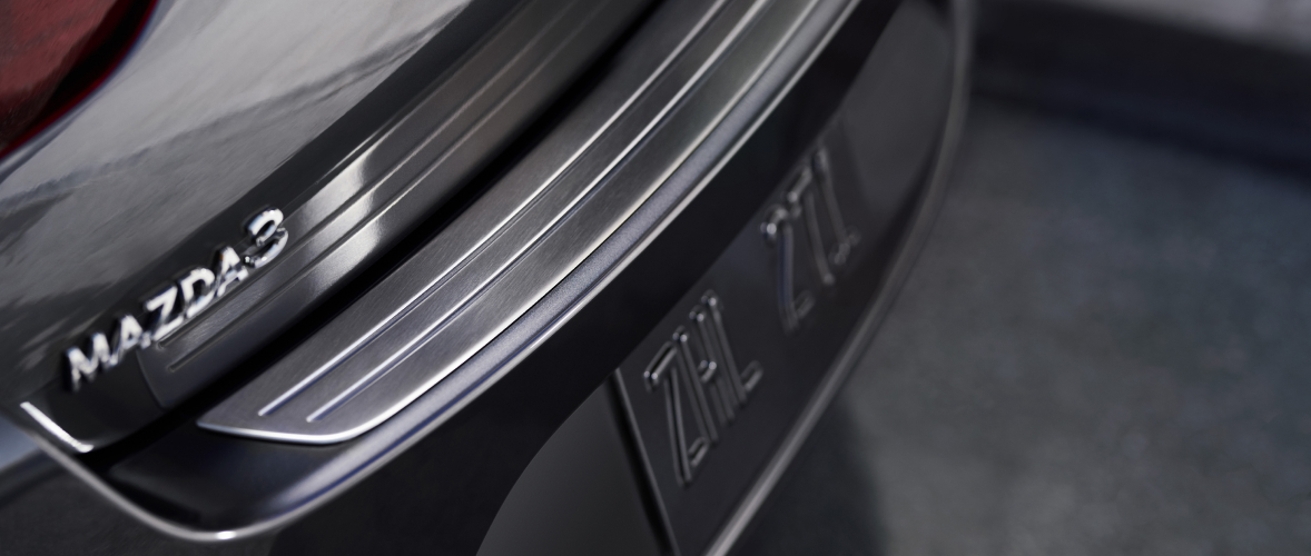 2026 Mazda 3 Sedan Accessories – Rear Bumper Guard